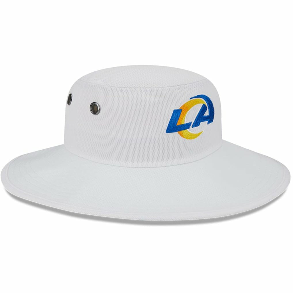 Los Angeles Rams New Era 2023 NFL Training Camp Panama Bucket Hat White