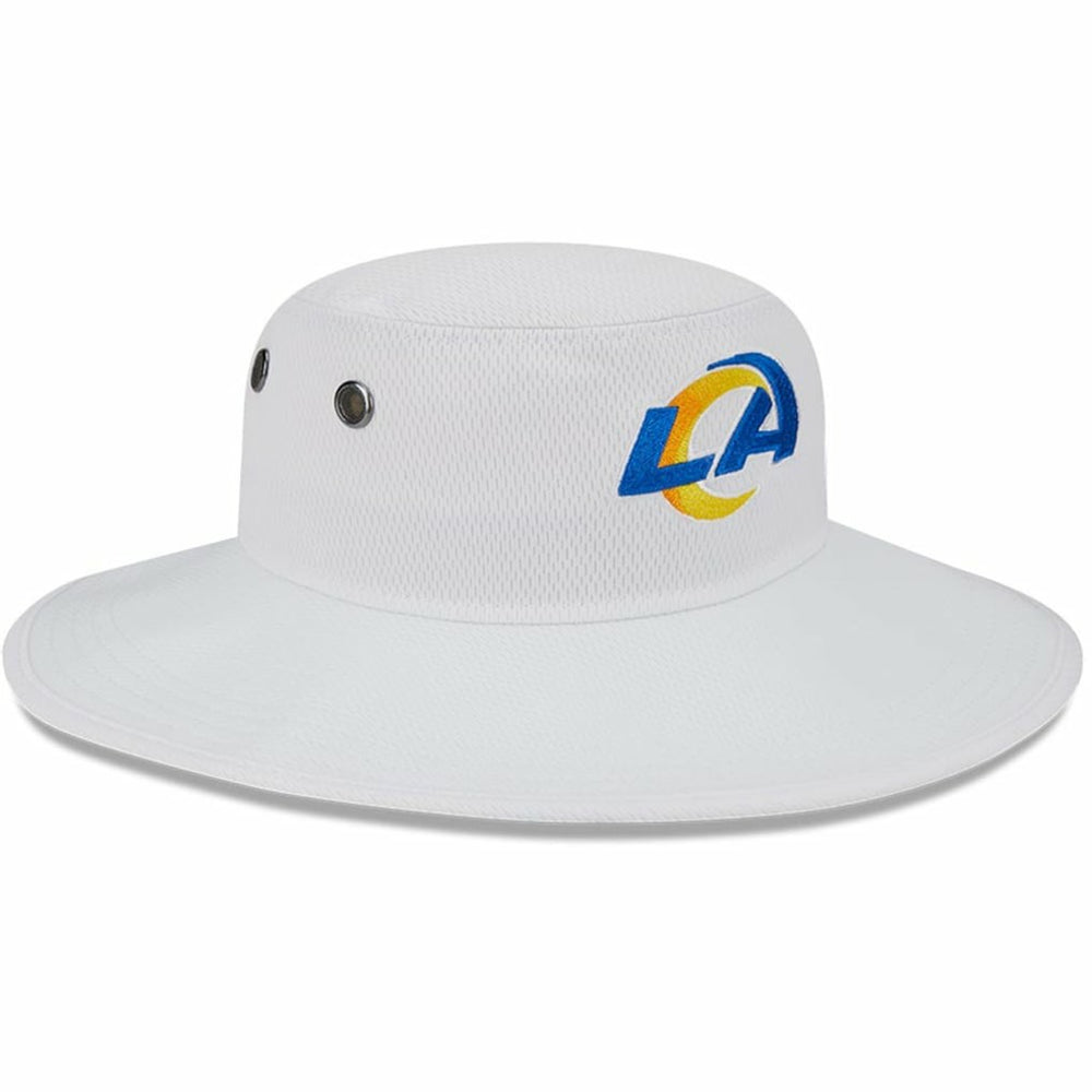 Los Angeles Rams New Era 2023 NFL Training Camp Panama Bucket Hat White
