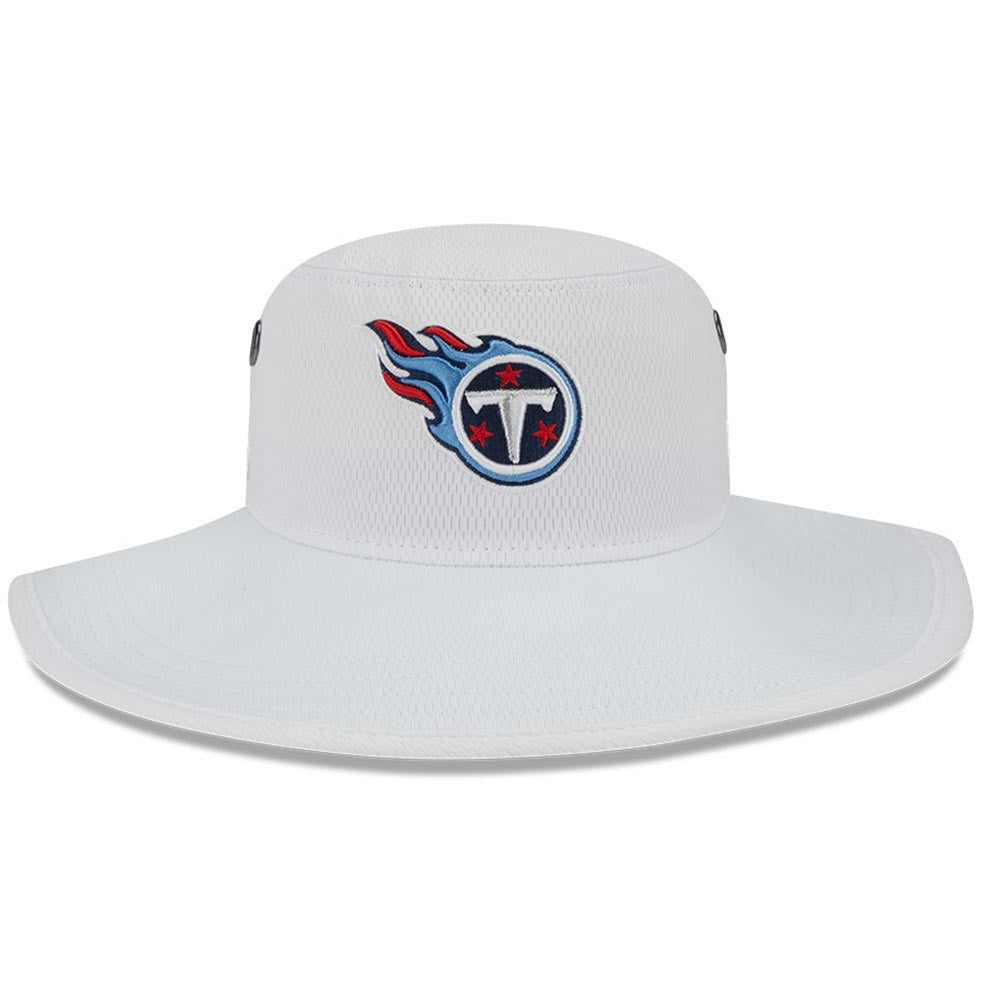 Tennessee Titans New Era 2023 NFL Training Camp Panama Bucket Hat White