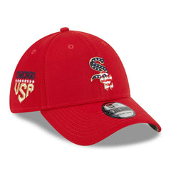 Chicago White Sox New Era 2023 Fourth of July 39THIRTY Flex Hat - Red Hats