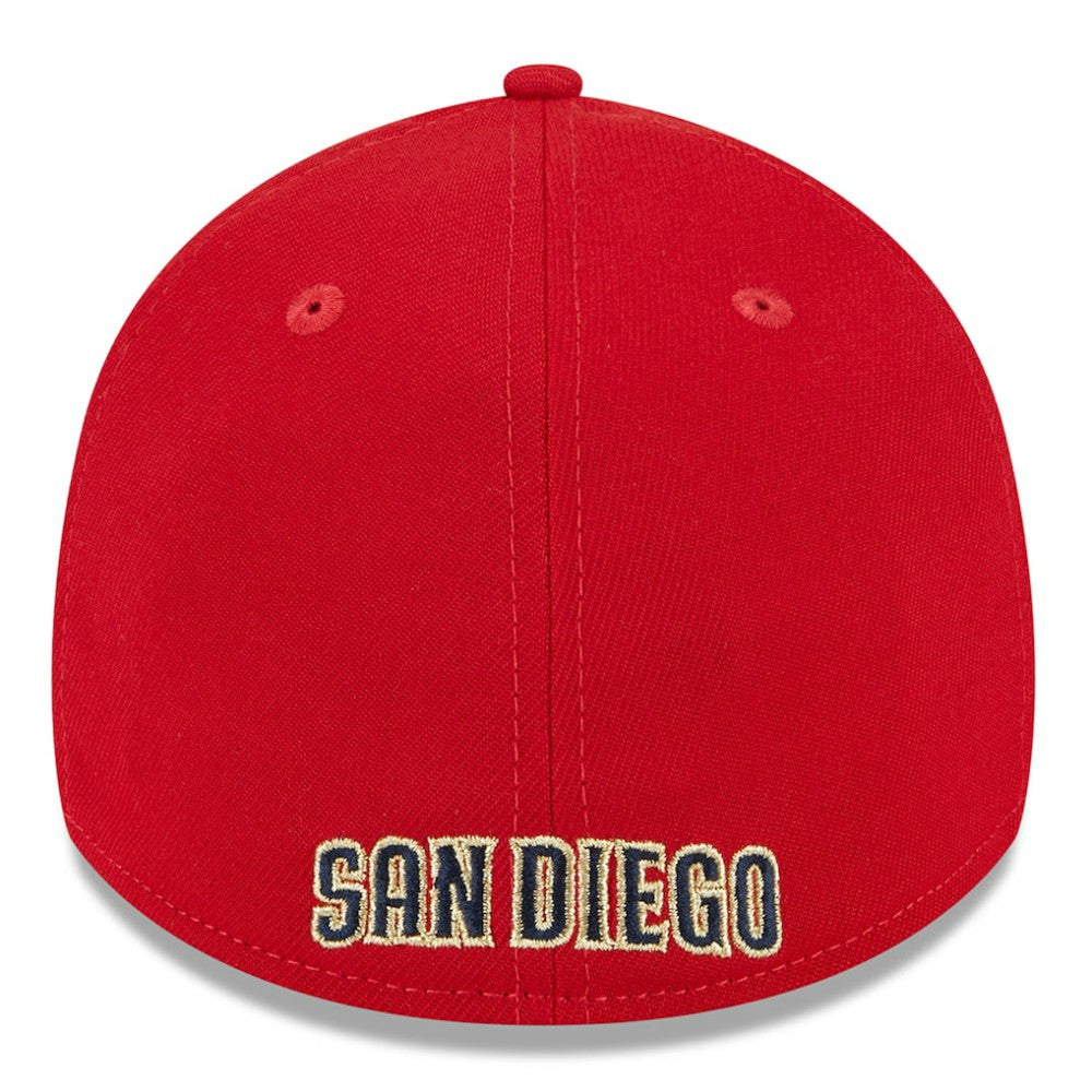 San Diego Padres New Era 2023 Fourth of July 39THIRTY Flex Hat - Red Hats