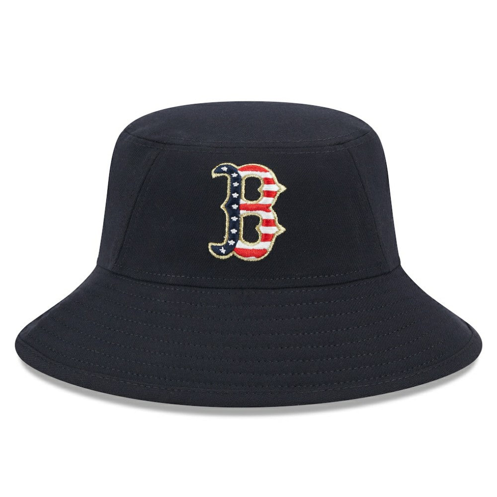 Boston Red Sox New Era 2023 Fourth of July Bucket Hat - Navy Hats