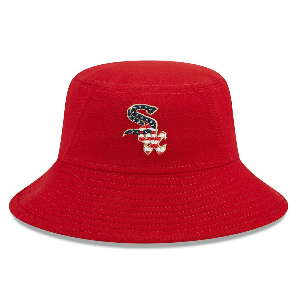 Chicago White Sox New Era 2023 Fourth of July Bucket Hat - Red Hats