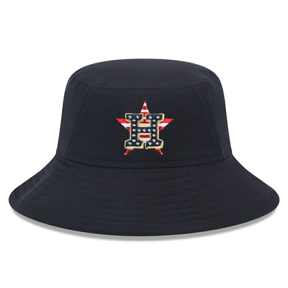 Houston Astros New Era 2023 Fourth of July Bucket Hat - Navy Hats
