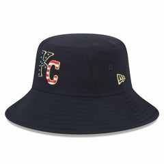 Kansas City Royals New Era 2023 Fourth of July Bucket Hat - Navy Hats