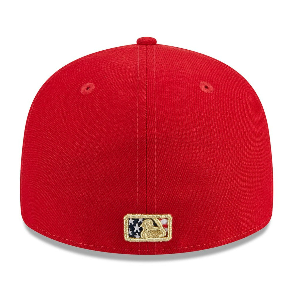 San Diego Padres New Era 2023 Fourth of July Low Profile 59FIFTY Fitted Hat - Red Hats