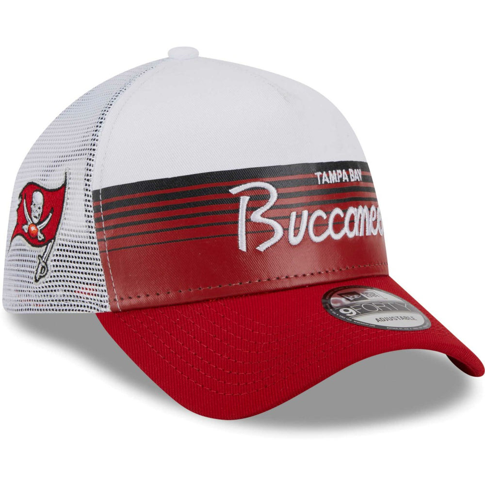 Tampa Bay Buccaneers New Era Horizon A-Frame 9FORTY Snapback Hat Scarlet
