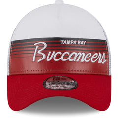 Tampa Bay Buccaneers New Era Horizon A-Frame 9FORTY Snapback Hat Scarlet