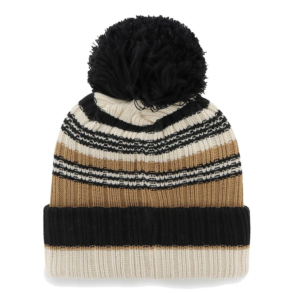 New York Giants '47 Women's Barista Cuffed Knit Hat with Pom Natural