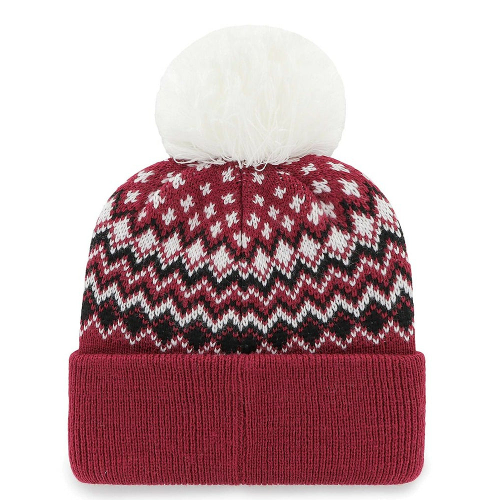 Arizona Cardinals '47 Women's Elsa Cuffed Knit Hat with Pom Cardinal