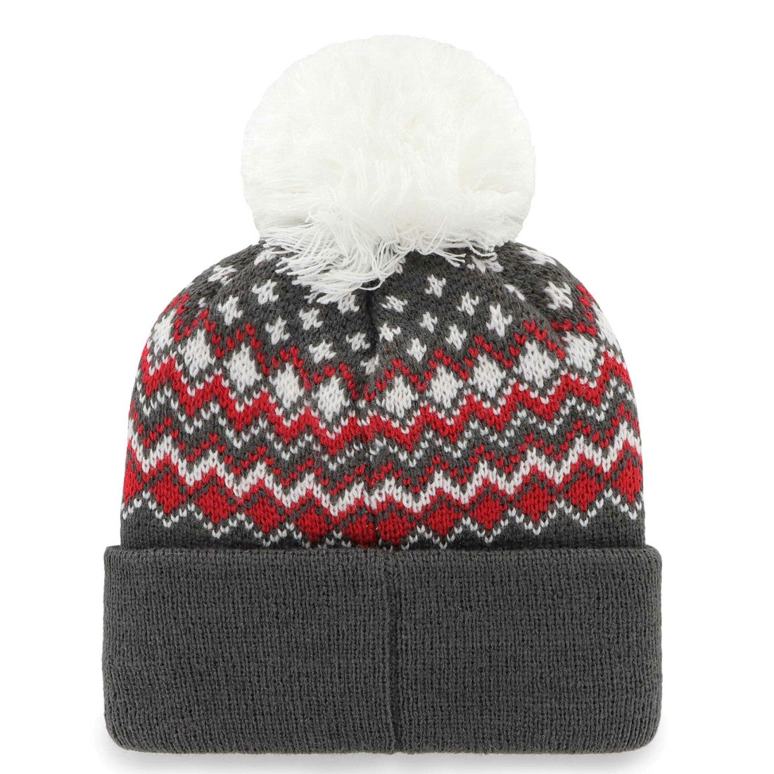 Tampa Bay Buccaneers '47 Women's Elsa Cuffed Knit Hat with Pom Pewter
