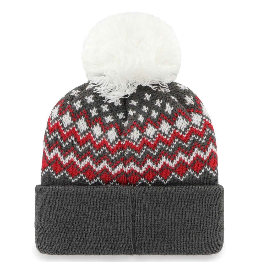Tampa Bay Buccaneers '47 Women's Elsa Cuffed Knit Hat with Pom Pewter