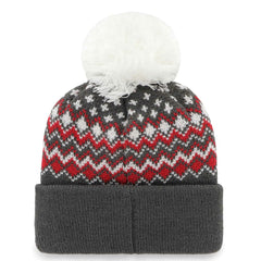 Tampa Bay Buccaneers '47 Women's Elsa Cuffed Knit Hat with Pom Pewter