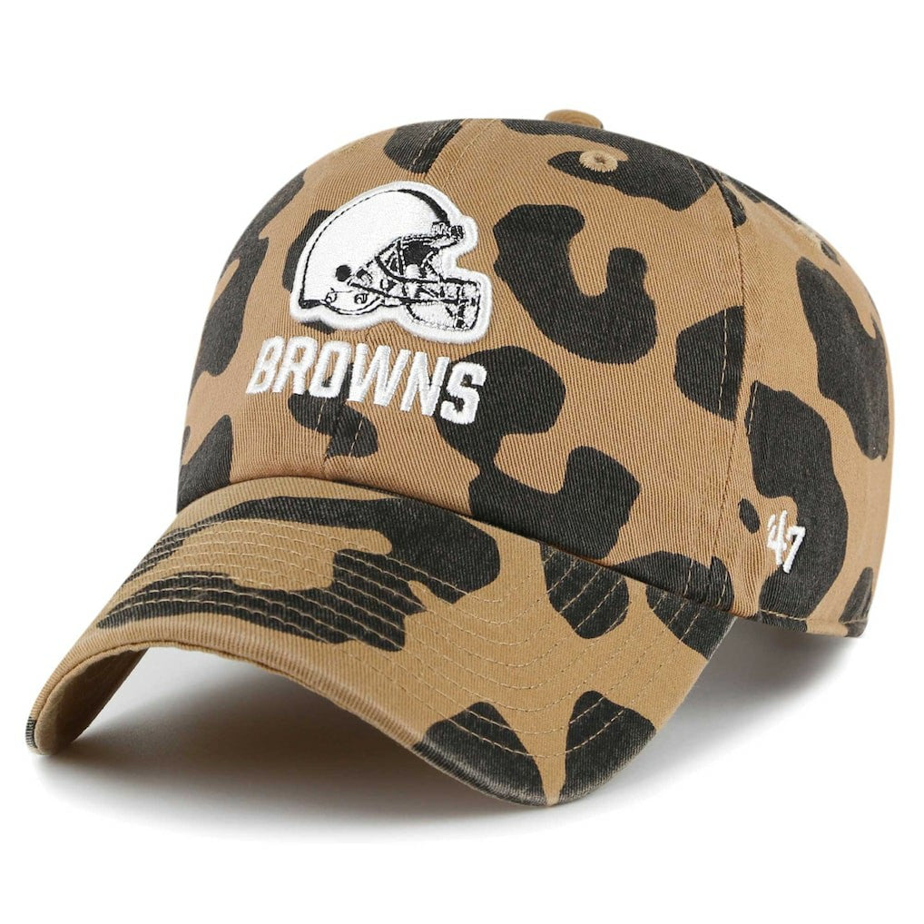 Cleveland Browns '47 Women's Rosette Clean Up Adjustable Hat Tan