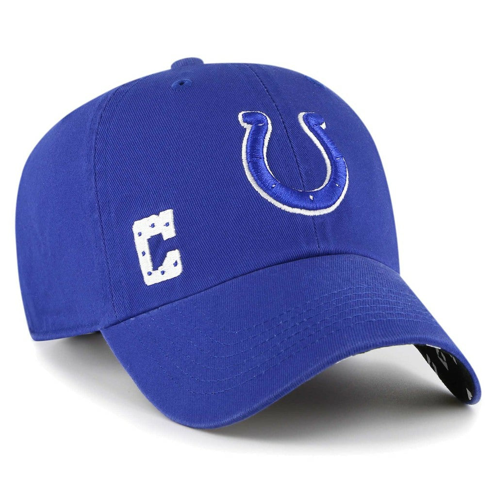 Indianapolis Colts '47 Women's Confetti Icon Clean Up Adjustable Hat Royal