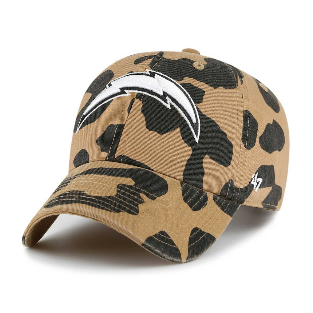 Los Angeles Chargers '47 Women's Rosette Clean Up Adjustable Hat Tan