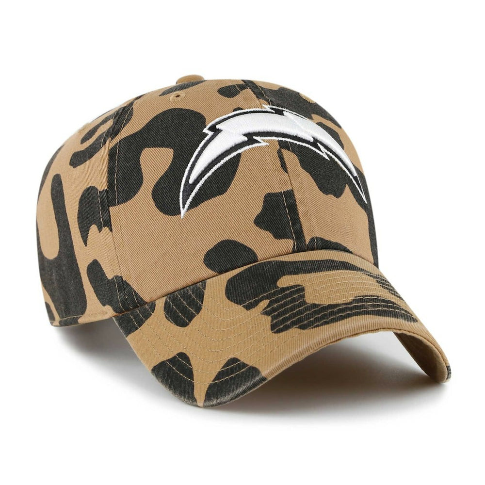 Los Angeles Chargers '47 Women's Rosette Clean Up Adjustable Hat Tan