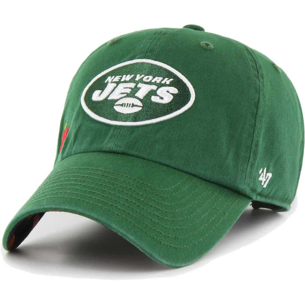 New York Jets '47 Women's Confetti Icon Clean Up Adjustable Hat Green
