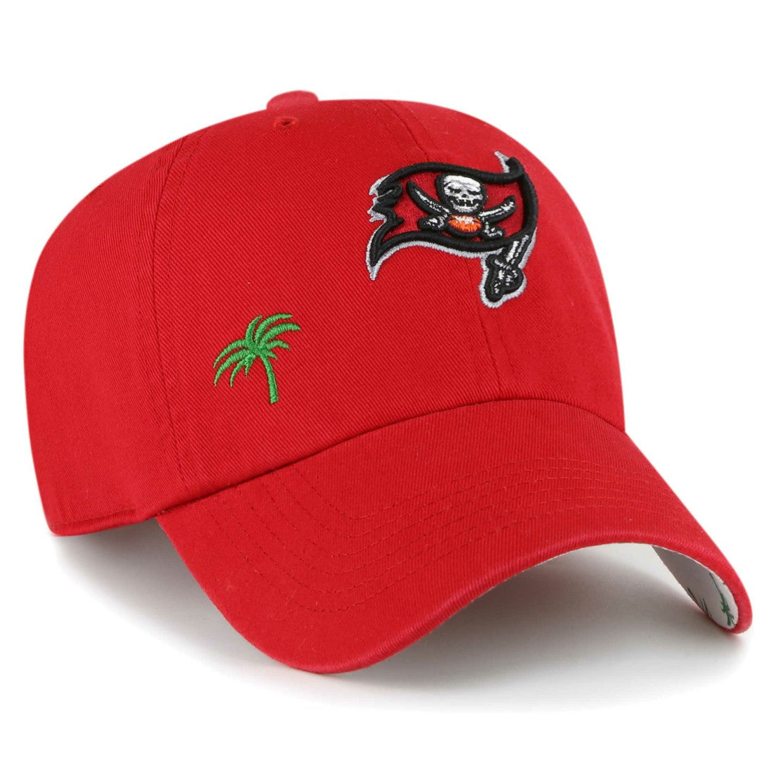 Tampa Bay Buccaneers '47 Women's Confetti Icon Clean Up Adjustable Hat Red