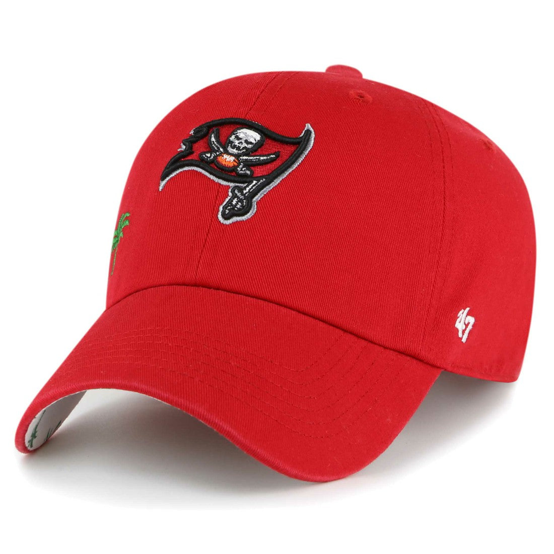 Tampa Bay Buccaneers '47 Women's Confetti Icon Clean Up Adjustable Hat Red
