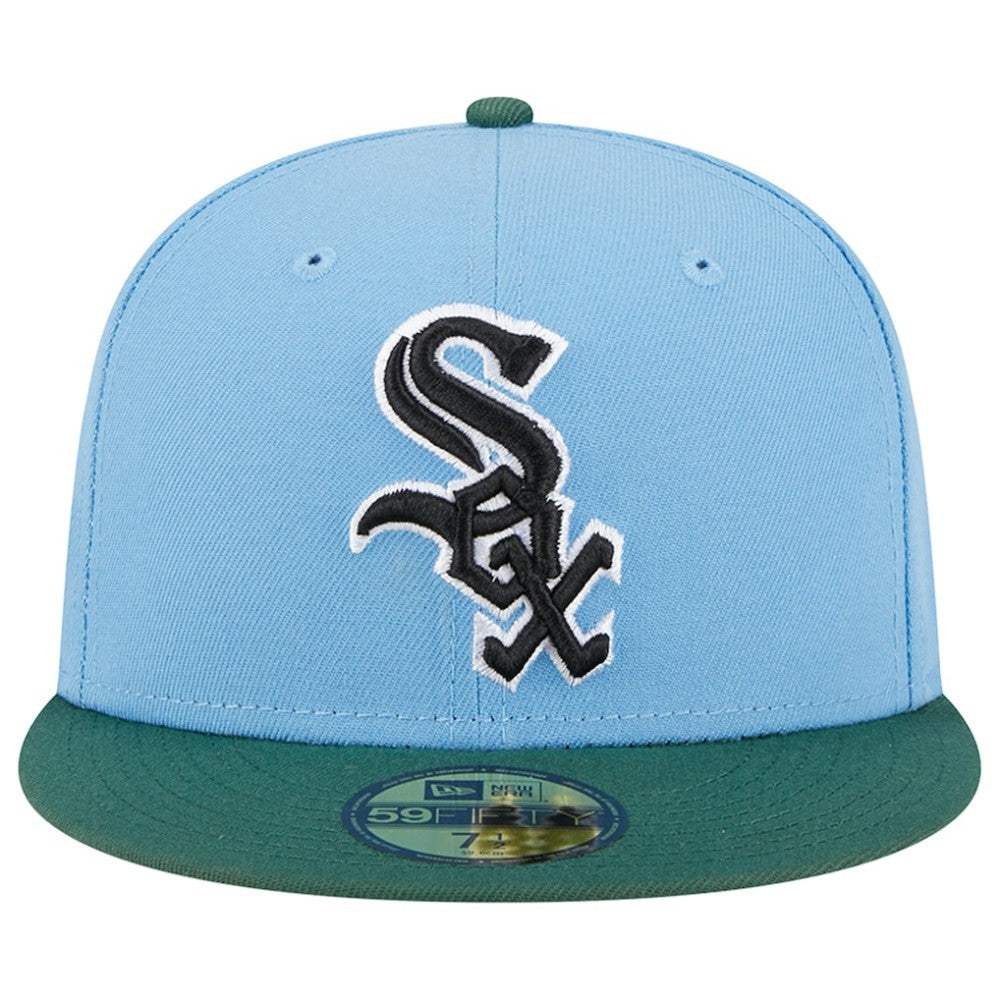 Chicago White Sox New Era 2005 World Series 59FIFTY Fitted Hat - Sky Blue/Cilantro Hats