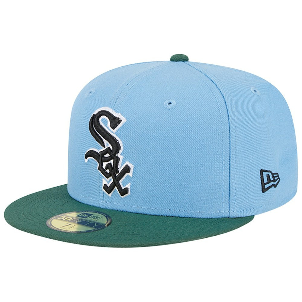 Chicago White Sox New Era 2005 World Series 59FIFTY Fitted Hat - Sky Blue/Cilantro Hats