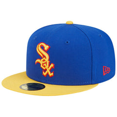 Chicago White Sox New Era Empire 59FIFTY Fitted Hat - Royal/Yellow Hats