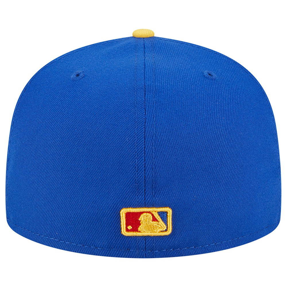 Los Angeles Dodgers New Era Empire 59FIFTY Fitted Hat - Royal/Yellow Hats