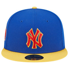 New York Yankees New Era Empire 59FIFTY Fitted Hat - Royal/Yellow Hats