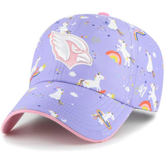 Arizona Cardinals '47 Girls Preschool Unicorn Clean Up Adjustable Hat Lavender