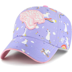 Jacksonville Jaguars '47 Girls Preschool Unicorn Clean Up Adjustable Hat Lavender