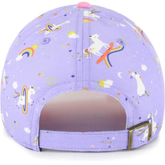 Jacksonville Jaguars '47 Girls Preschool Unicorn Clean Up Adjustable Hat Lavender