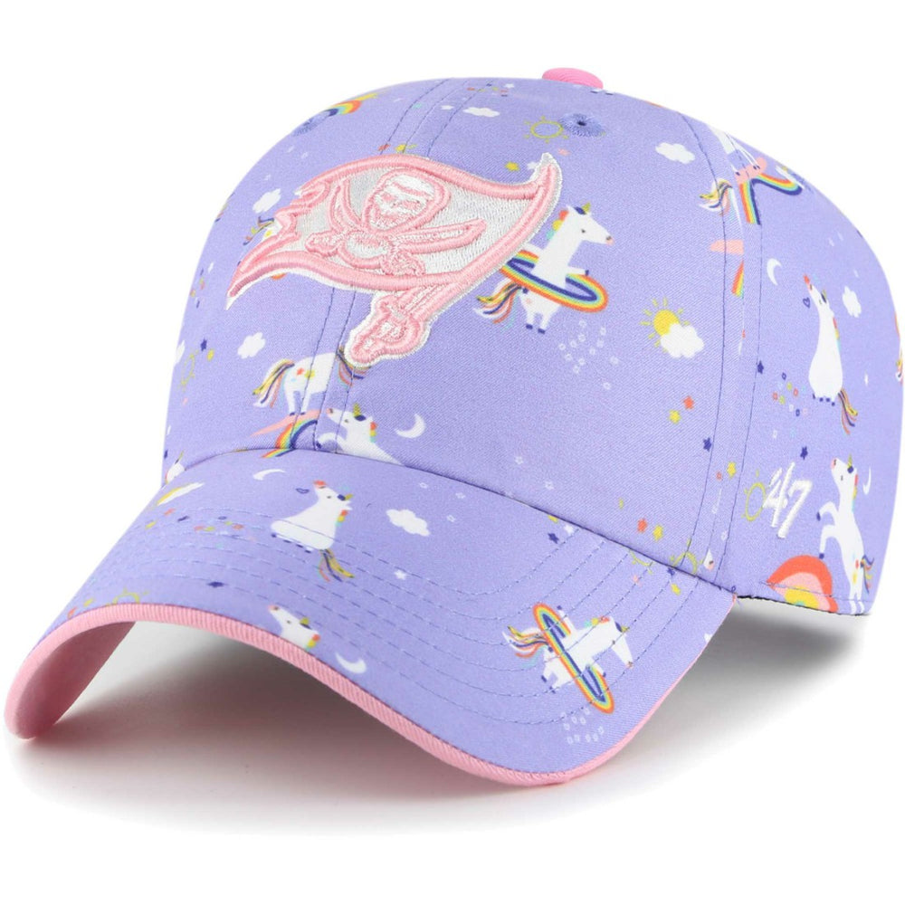 Tampa Bay Buccaneers '47 Girls Preschool Unicorn Clean Up Adjustable Hat Lavender