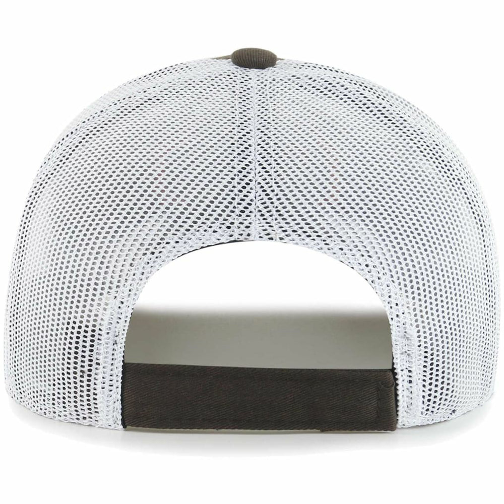Cleveland Browns '47 Youth Scramble Adjustable Trucker Hat Brown/White