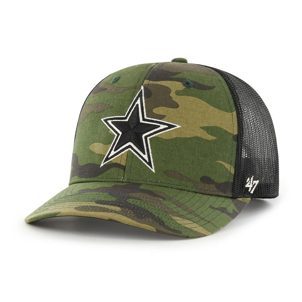 Dallas Cowboys '47 Trucker Adjustable Hat Camo