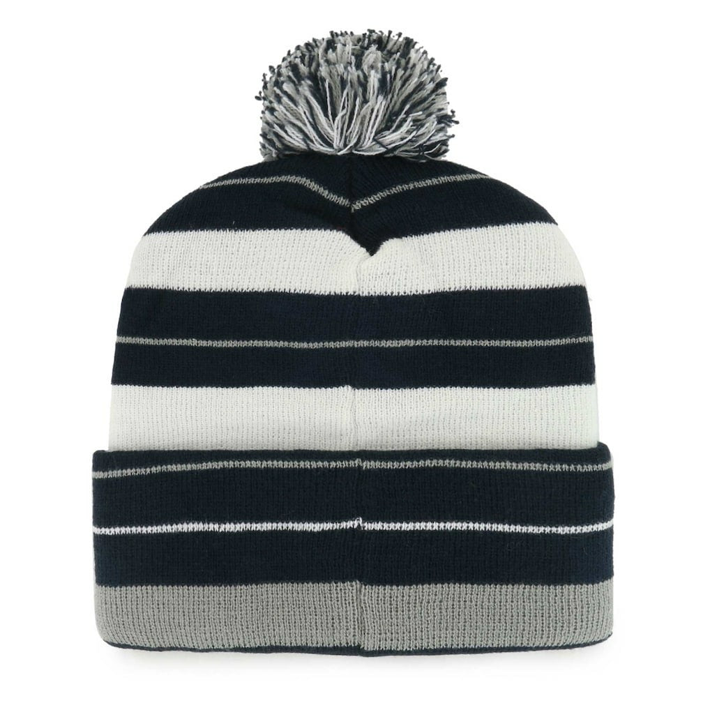 Dallas Cowboys '47 Powerline Cuffed Knit Hat with Pom Navy