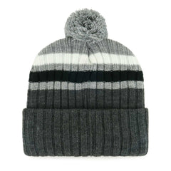 Dallas Cowboys '47 Stack Cuffed Knit Hat with Pom Gray