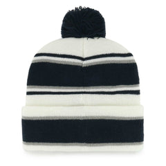 Dallas Cowboys '47 Youth Stripling Cuffed Knit Hat with Pom White
