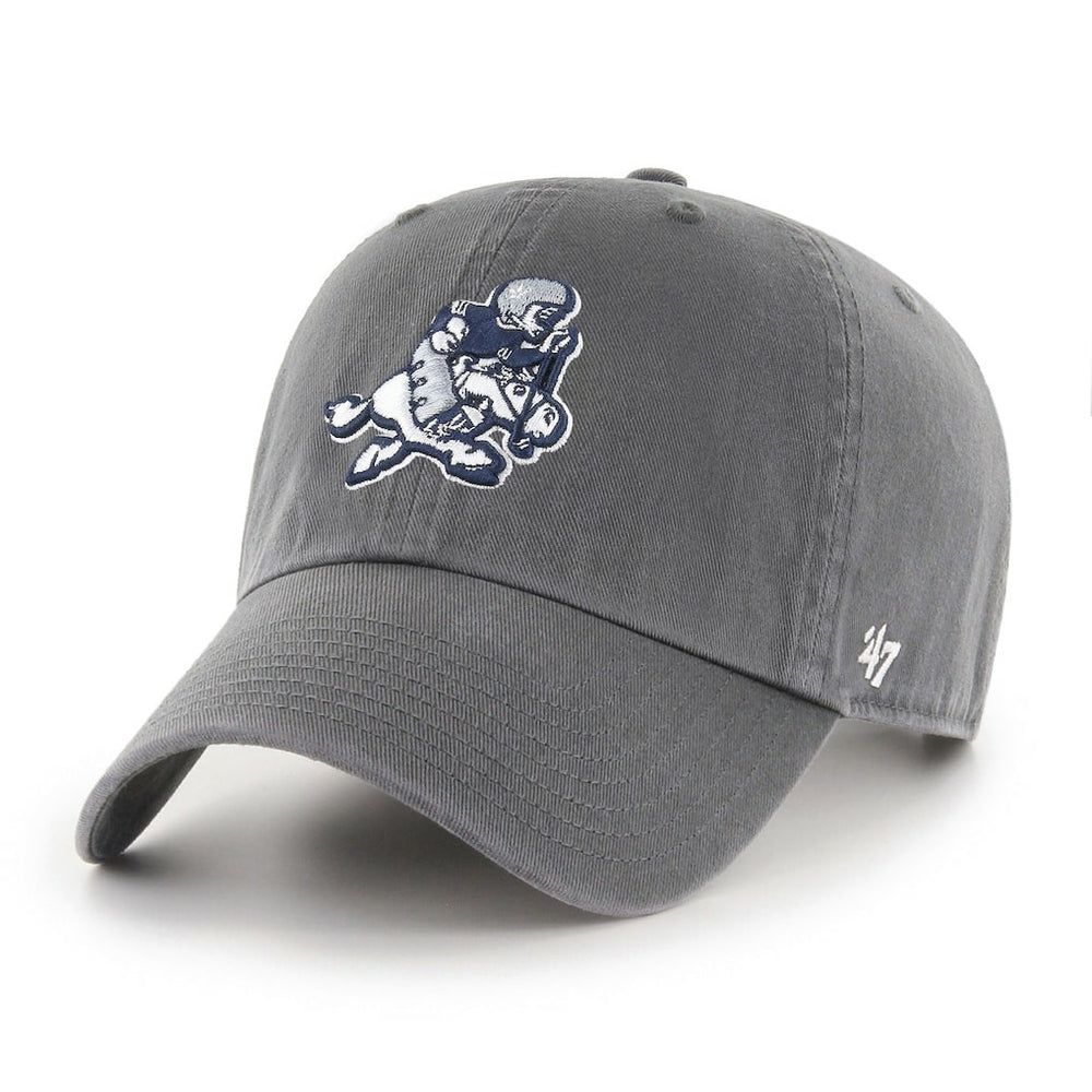 Dallas Cowboys '47 Retro Joe II Clean Up Adjustable Hat Charcoal