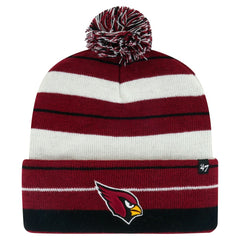 Arizona Cardinals '47 Powerline Cuffed Knit Hat with Pom Cardinal