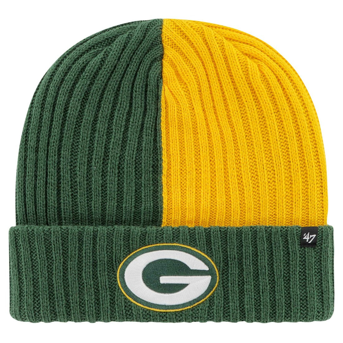 Green Bay Packers '47 Fracture Cuffed Knit Hat Green