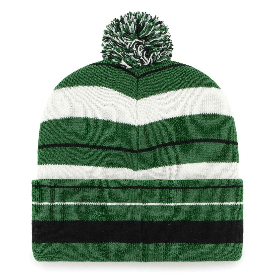 New York Jets '47 Powerline Cuffed Knit Hat with Pom Green