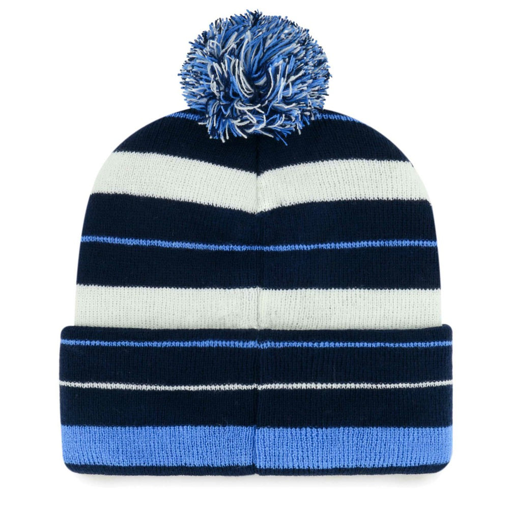 Tennessee Titans '47 Powerline Cuffed Knit Hat with Pom Navy