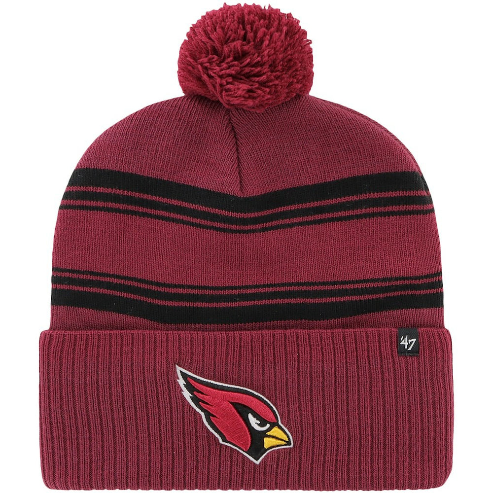 Arizona Cardinals '47 Fadeout Cuffed Knit Hat with Pom Cardinal
