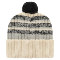 Las Vegas Raiders '47 Tavern Cuffed Knit Hat with Pom Natural