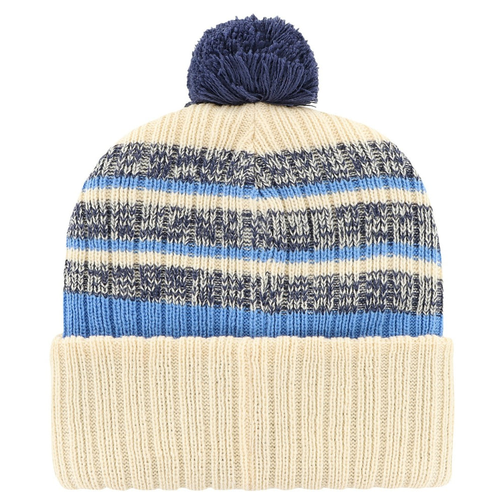Tennessee Titans '47 Tavern Cuffed Knit Hat with Pom Cream