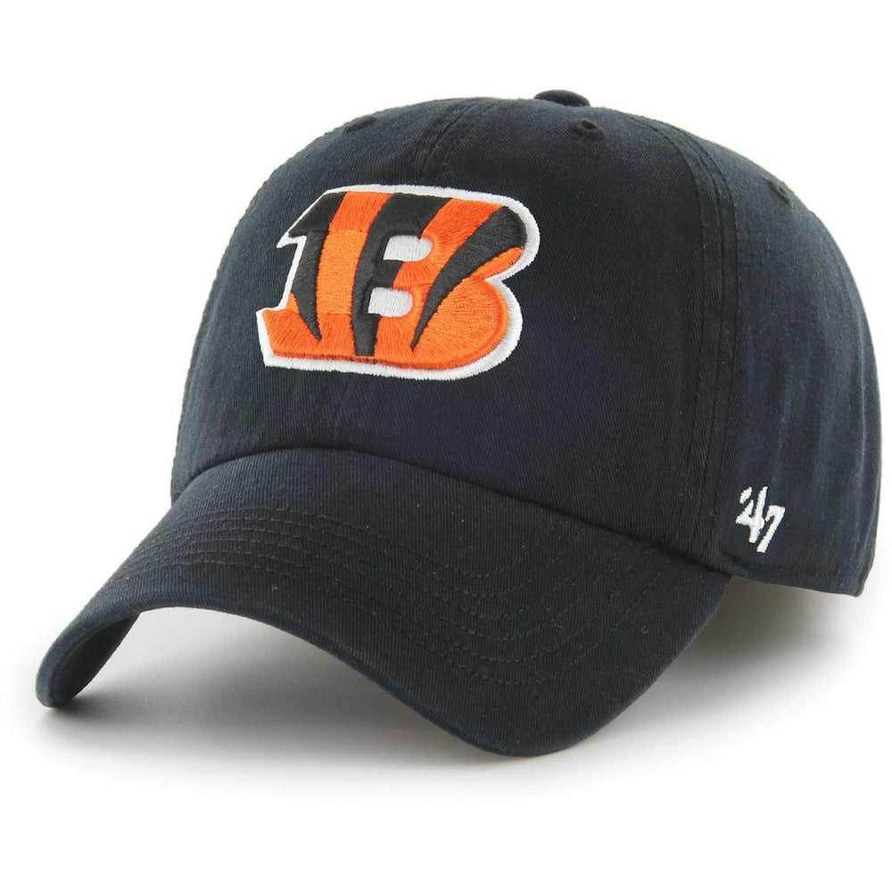 Cincinnati Bengals '47 Franchise Logo Fitted Hat Black