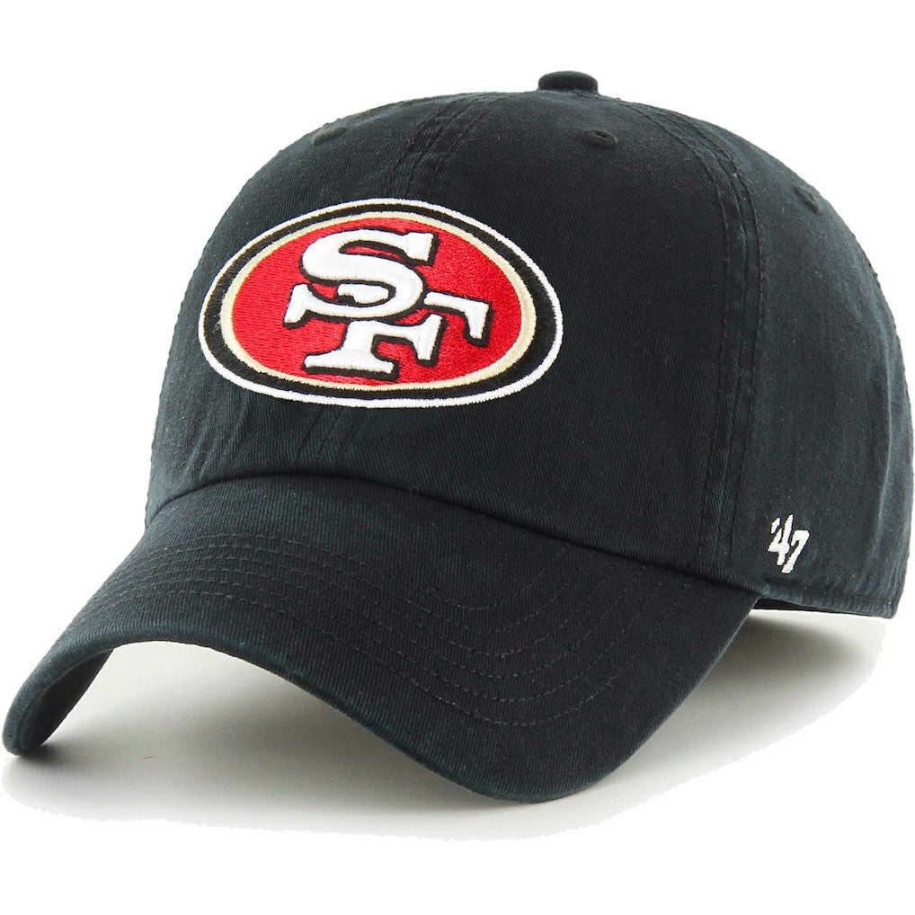 San Francisco 49ers '47 Franchise Logo Fitted Hat Black
