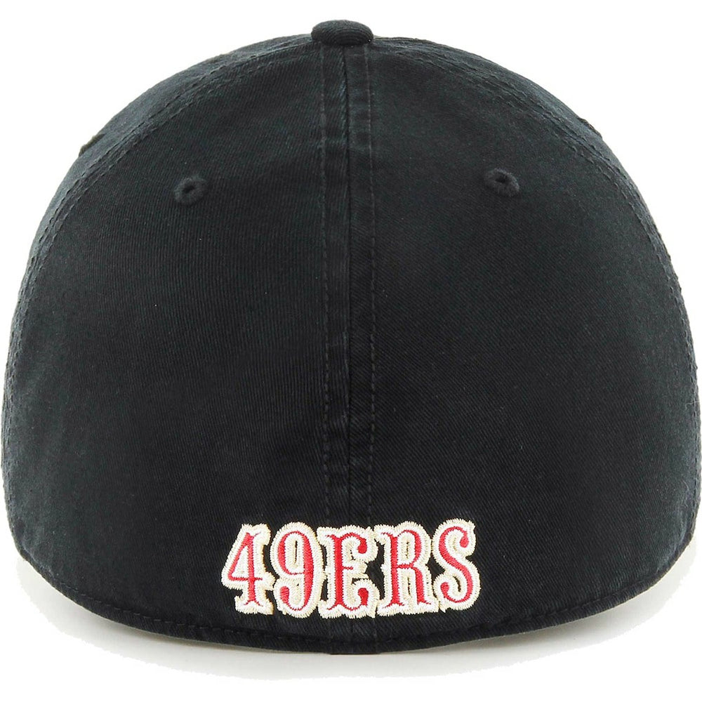 San Francisco 49ers '47 Franchise Logo Fitted Hat Black