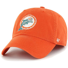 Miami Dolphins '47 Gridiron Classics Franchise Fitted Hat Orange
